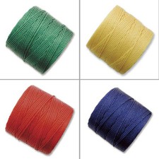 S-Lon Bead Cord Diameter .5mm Primary Mix 28571 4 spool Round