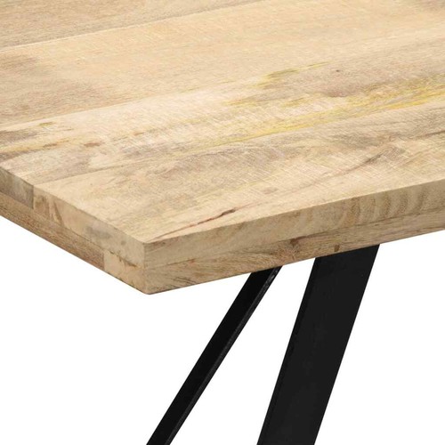 Tavolo da Pranzo 140x80x76 cm in collection Legno Massello di Mango
