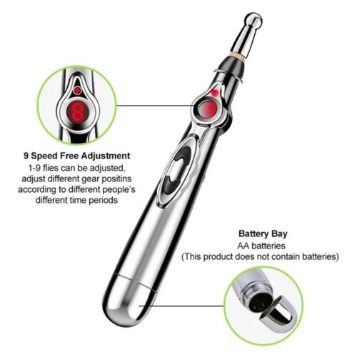 Electric Acupuncture Pen Pain Relief Point Massage Electronic Meridia Hot US New - Picture 12 of 25