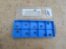OTM, manchester carbide inserts TCMT 1.2(1.2)2, grade 5N, lot of 10, New