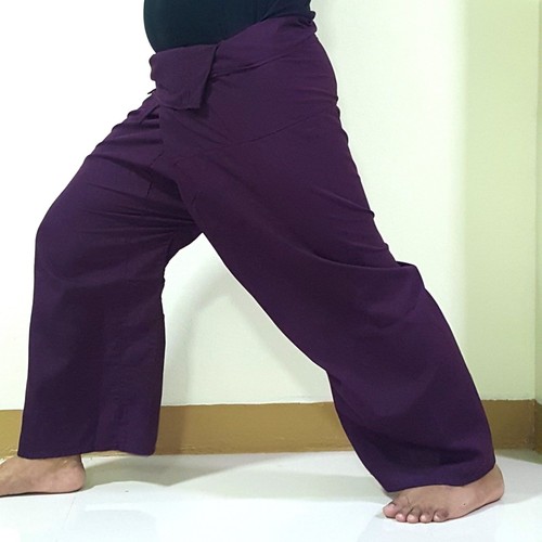 Thai Fisherman Pants Long Men & Women Massage for exercise Pilates yoga beach. - 第 24/30 張圖片