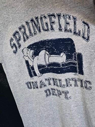 T-Shirt Homer Simpson UnAthletic Dept NEU Erwachsene klein - Bild 4 von 5