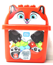 MEGA Bloks GRV22 - lis, klocki dla małych dzieci (25 klocków) od 1 roku życia