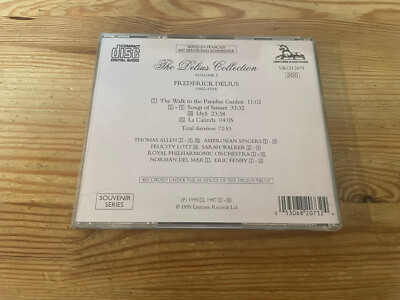 CD Klassik Frederick Delius - Delius Collection Vol.3 (11 Song