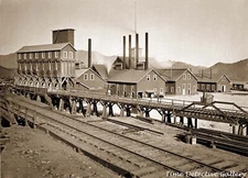 The Ophir Mine & Hoisting Works, Virginia City, Nevada - 1870s