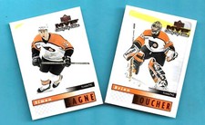 GEM PHILADELPHIA ROOKIE RC LOT! SIMON GAGNE/BRIAN BOUCHER MVP STANLEY CUP 99-00