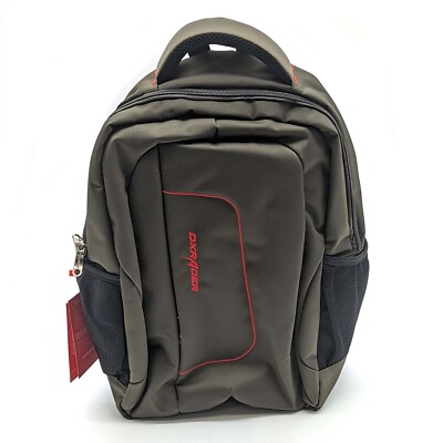 NWT DXRacer Nylon Laptop Backpack Olive Green