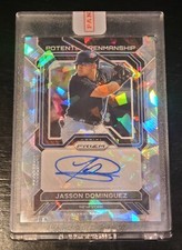 2023 Panini Prizm ⚾️ Potential Penmanship Jasson Dominguez ICE PRIZM SP AUTO 🔥