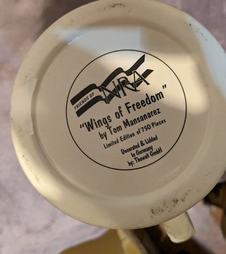 Wings Of Freedom Beer Stein Friends Of The NRA (see description) Limited Edition - Picture 3 of 4