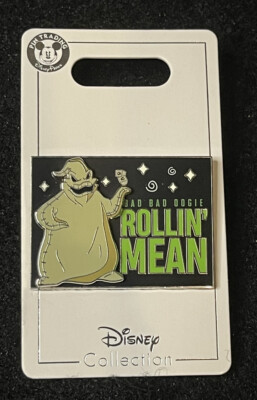 Disney Nightmare Before Christmas Bad Bad Oogie Rollin Mean Pin OE New