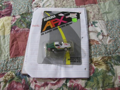 AFX RACING SERIES NISSAN 300ZX Z31 (10) ITEM 8755 GREEN & WHITE
