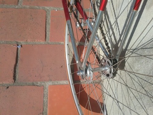 Raleigh Professional Track Bike - 1972 - Campagnolo track group - 23" - Picture 17 of 23