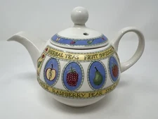 Arthur Wood & Son Tea Pot With Lid Small Vintage Porcelain Herbal Infusion Pot