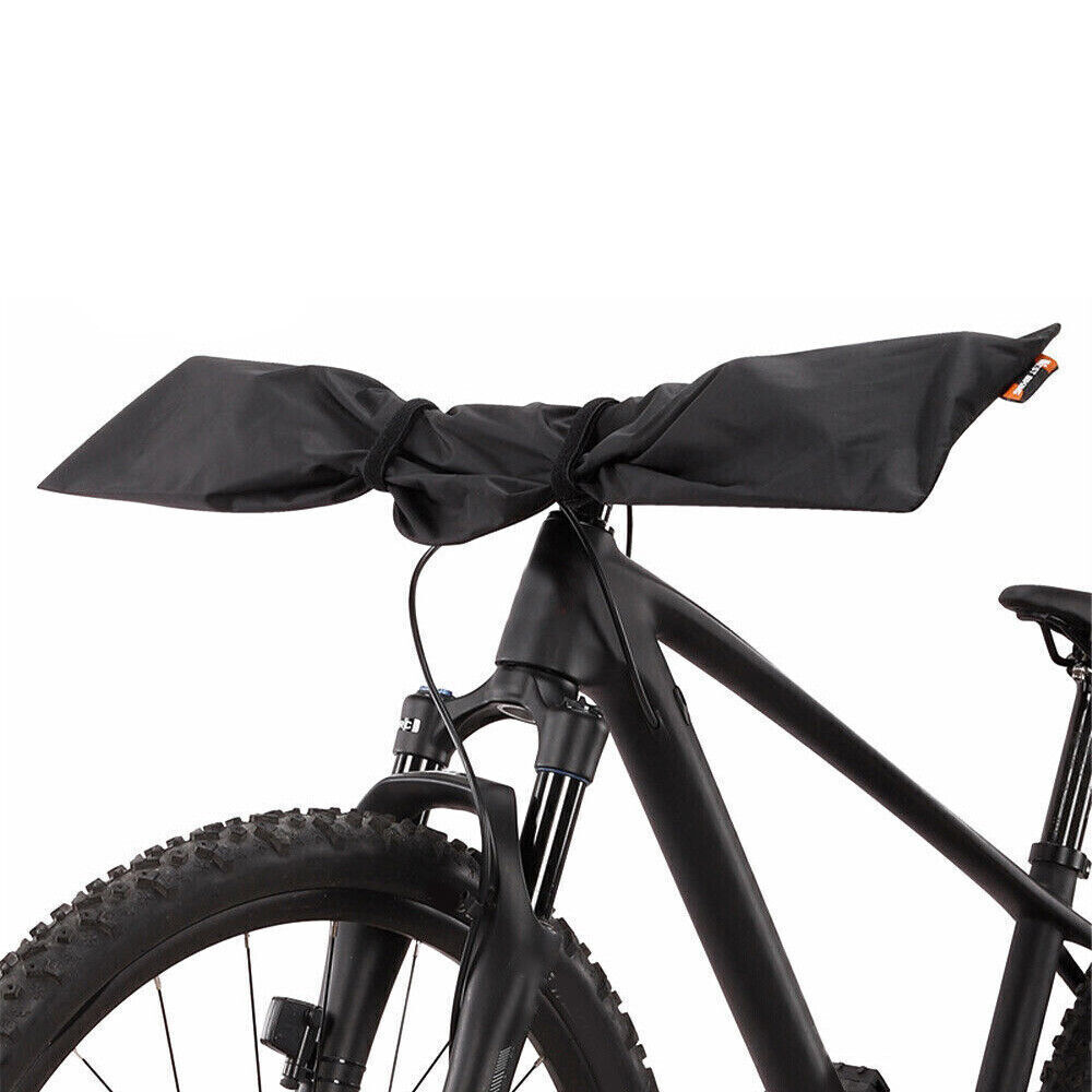 Display & Lenker wasserdichte Schutzhülle Regenschutz für E-Bike Fahrrad Schwarz
