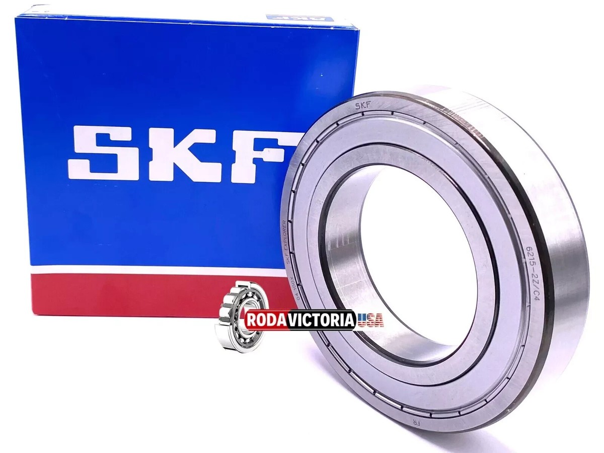 SKF 6215 2Z C4 DEEP GROOVE BALL BEARING, METAL SHIELDED 75x130x25