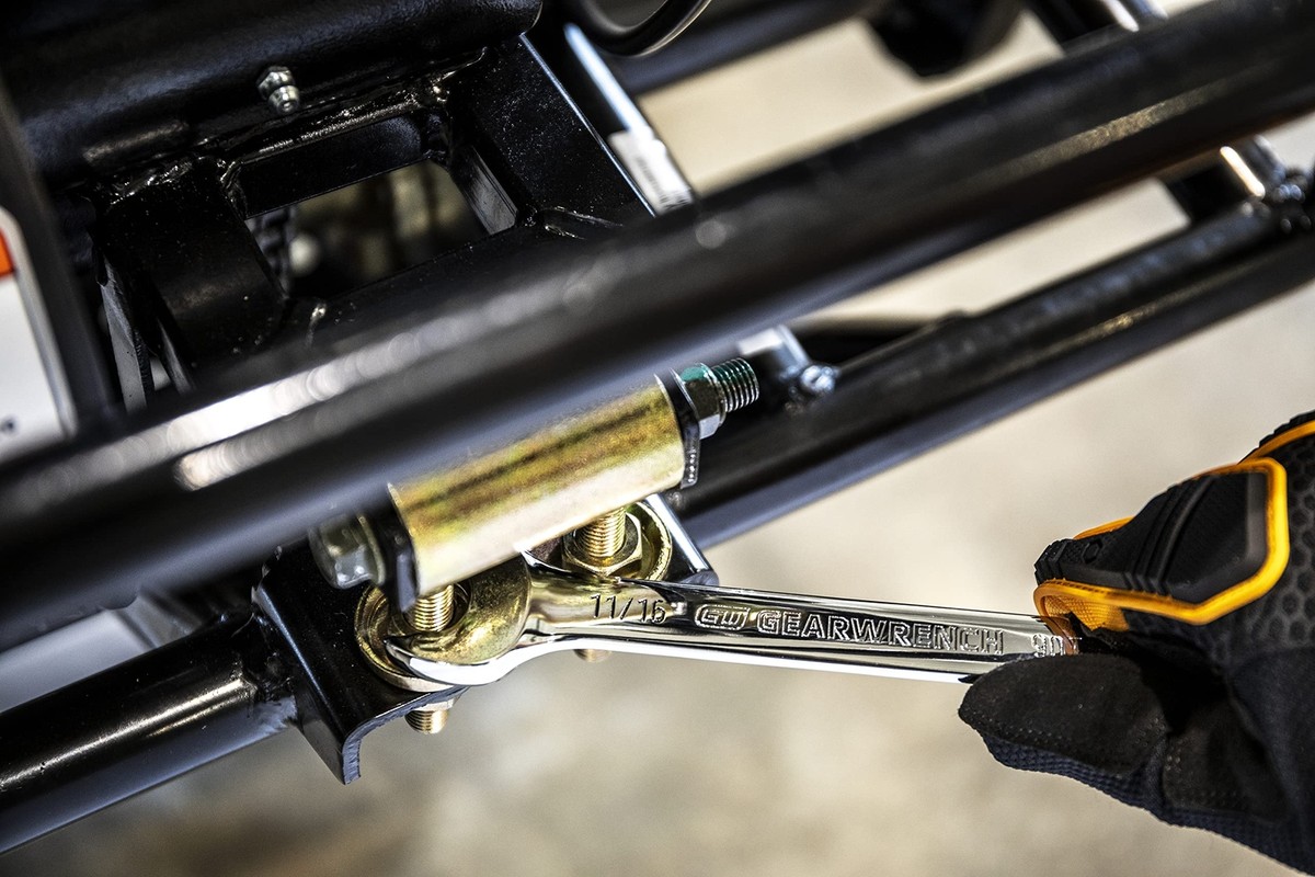 GearWrench 86955 Combination Ratcheting Wrench 90-Tooth 12-Point 1