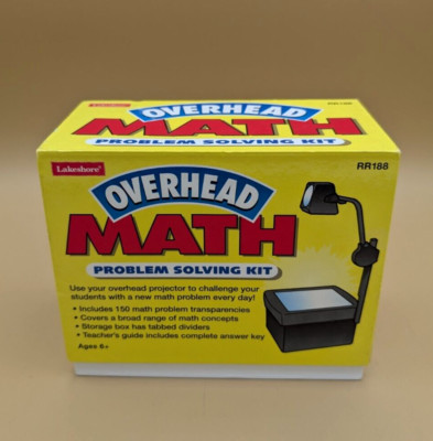 Lakeshore Overhead Math Problem Solving Kit RR188