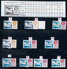 MEXICO EXPORTA "Vehicles-Vehiculos"FROM The 14 papers ECV$158+(E347)*