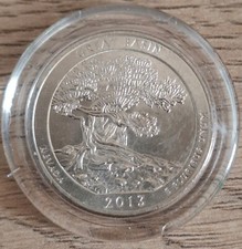 United States, Uncirculated Silver Quarter, States 2013 Nevada - Great Basin
