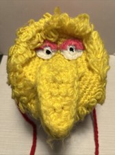 Vintage 1980 Sesame Street Big Bird Toddler Girls Hat