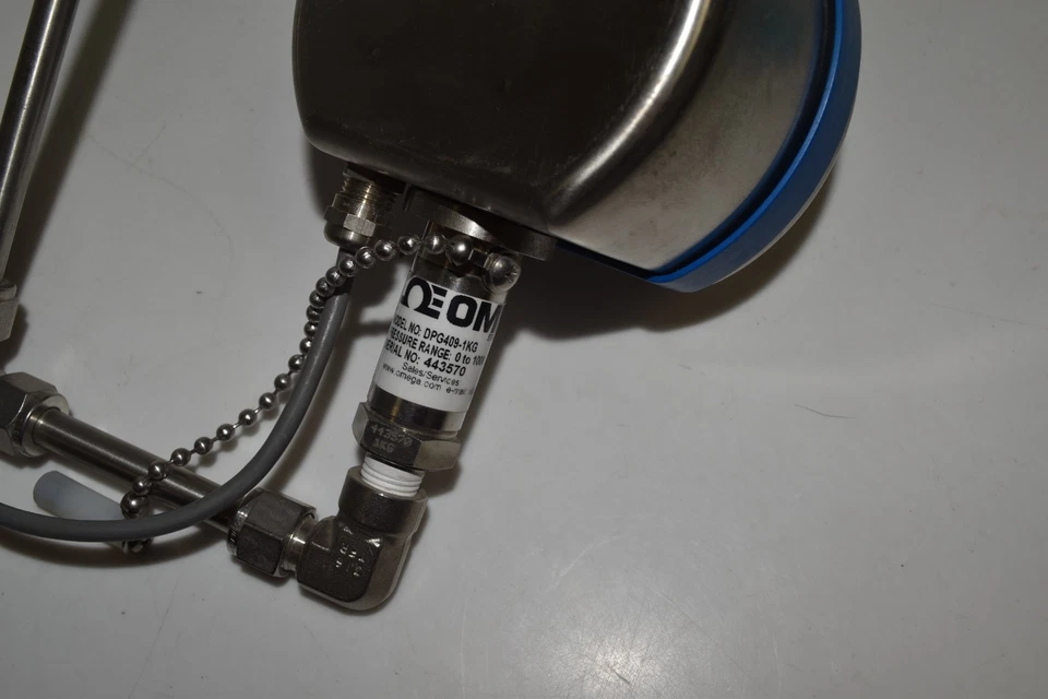 ^^ OMEGA MODEL DPG409-1KG DIGITAL PRESSURE GAUGE  PRESSURE RANGE 0-1000 (SBM64) - Image 2 of 3