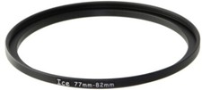 ICE 77mm to 82mm Step Up Ring Filter/Lens Adapter 77 Male 82 Female