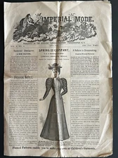 1893 “The Imperial Mode” Fashion Catalogue Poughkeepsie NY/Grand Rapids, MI