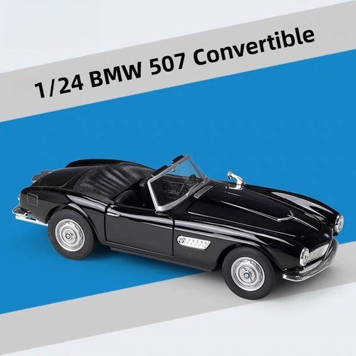 1:24 Scale BMW 507 Convertible/507 Soft-Top Metal Car Model Toys Ornament GIFT - Picture 2 of 16