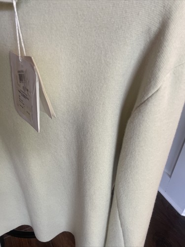 The Row 100% Cashmere Delara Pale Yellow Sweater New Size Medium 🇮🇹 - Picture 6 of 13