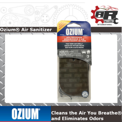 Ozium Neu Auto Geruch - Papier Wandbehang Lufterfrischer - Heimbüro - 3 Packung
