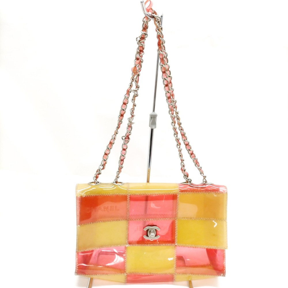 Chanel Shoulder Bag  Red Vinyl 3249854