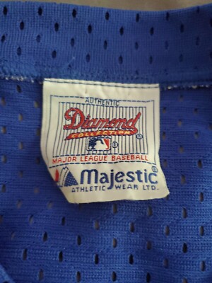 Vintage NY Mets Authentic Majestic Diamond Collection Jersey Sz XL
