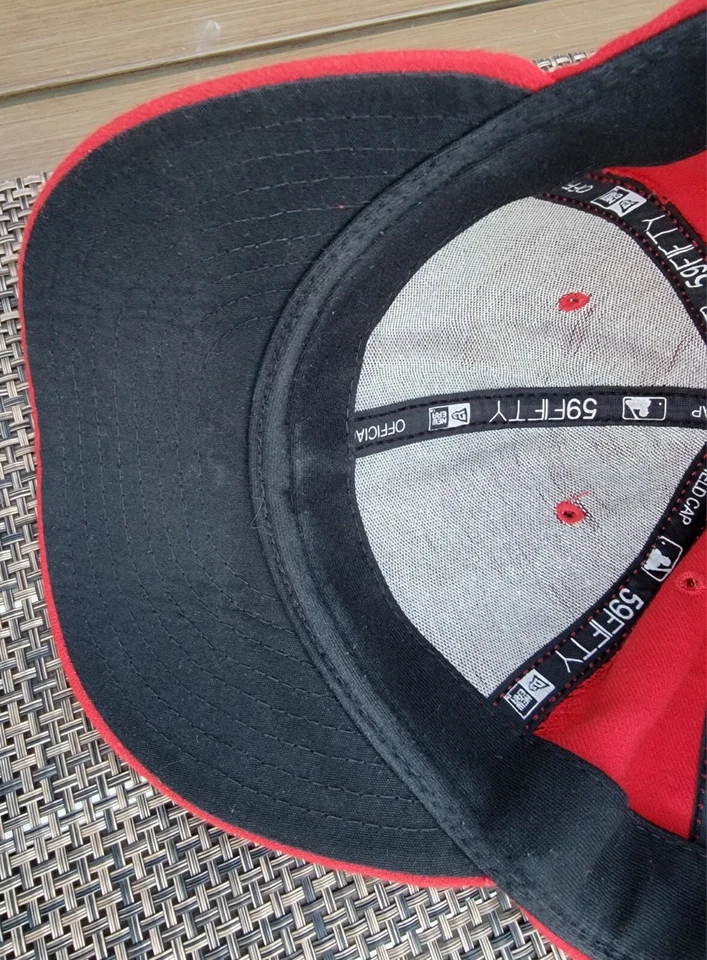 Gorra de béisbol Anaheim LA Angels MLB New Era 59fifty 5950 talla 7 5/8 halos Foto 4 de 4