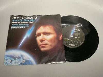7'' Vinyl Record: Cliff Richard    She's So Beautiful
