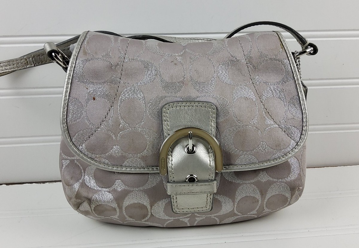 バッグ Old coach handbag COACH Vintage Sonoma Flap Messenger Bag in Rare Seafoam