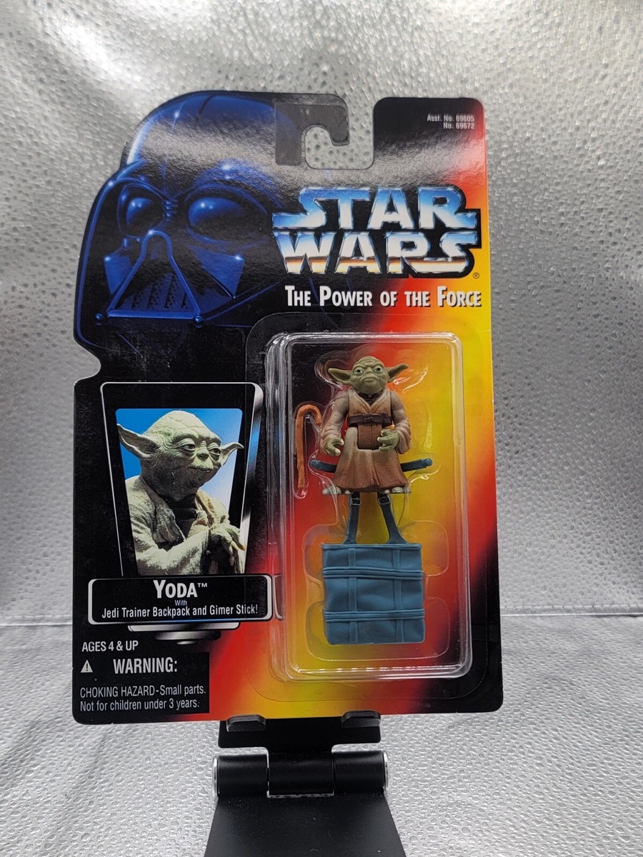 1996 Hasbro Star Wars The Power of the Force: Yoda Figure!