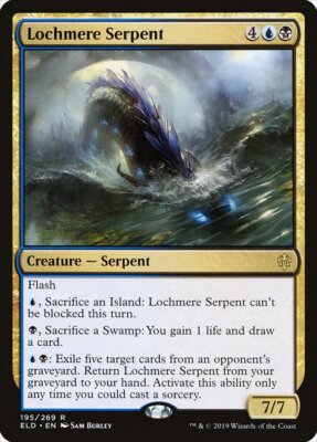#ad #ad Lochmere Serpent Throne of Eldraine Magic MTG $1.65