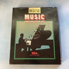 Deluxe Music Construction Set By Geoff Brown 1986 Macintosh Complete VINTAGE