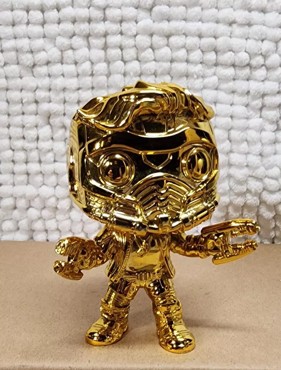 Star-Lord Gold Chrome Funko Pop! #353 - The Pop Central