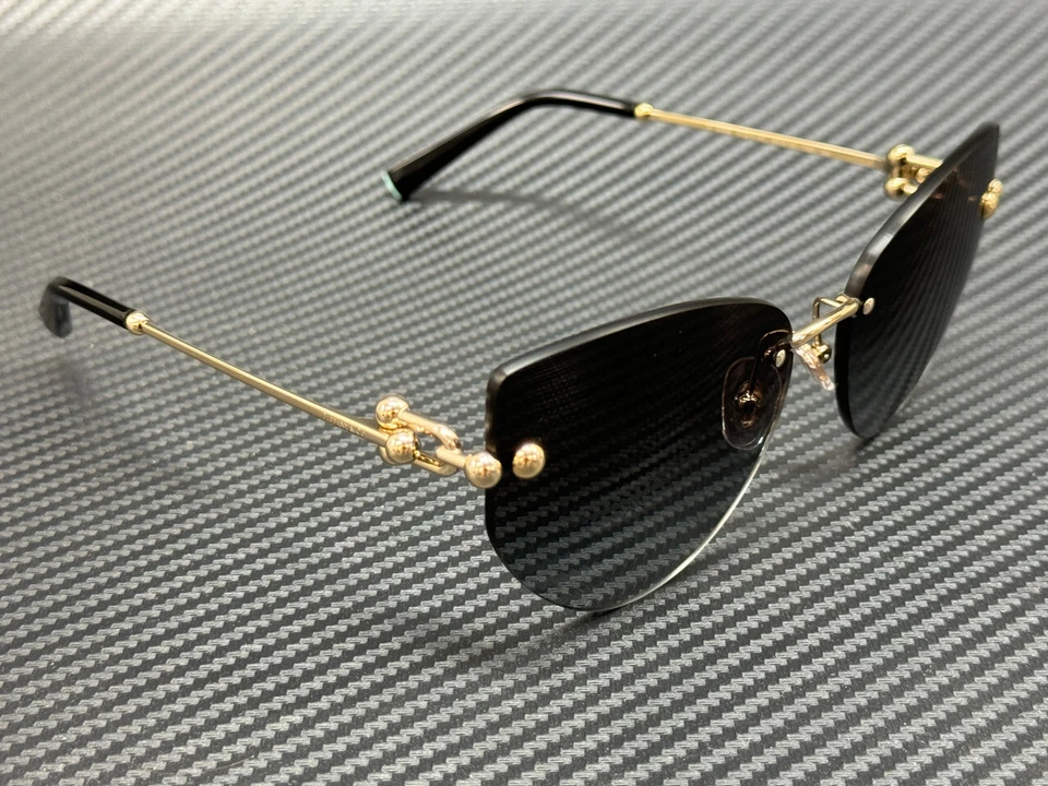 Gafas de sol para mujer TIFFANY TF3096 60213C gris dorado pálido degradado 60 mm Foto 3 de 4