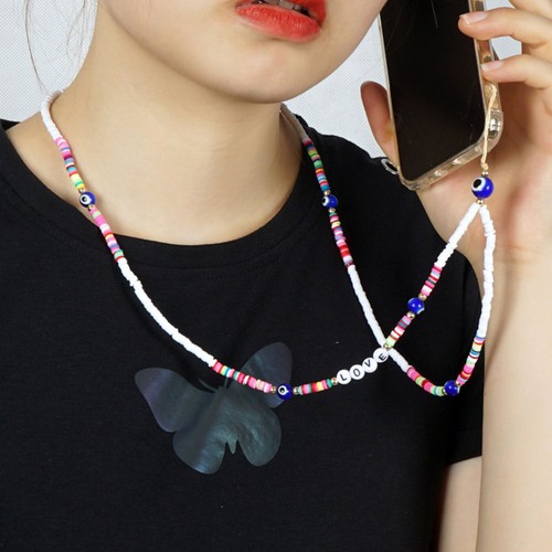 Chain -lost Neck Strap Long Wrist Lanyard Beaded - Zdjęcie 10 z 12
