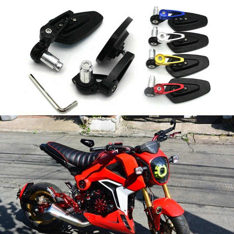 Espejos retrovisores para motocicleta Yamaha FZ1 FZ07 FZ09 YZF HG Foto 2 de 4