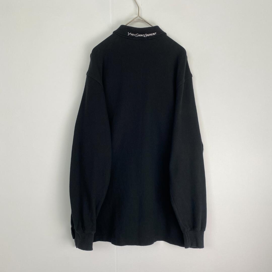 w2770 Polo Yves Saint Laurent Ricamo logo disegno logo 100% cotone