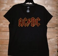 AC/DC rhinestone bling  shirt or tank XS S M L XL XXL 1X 2X 3X 4X 5X