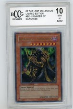YGO Lost Millennium Invader of Darkness TLM-ENSE1 Limited Edition BCCG 10