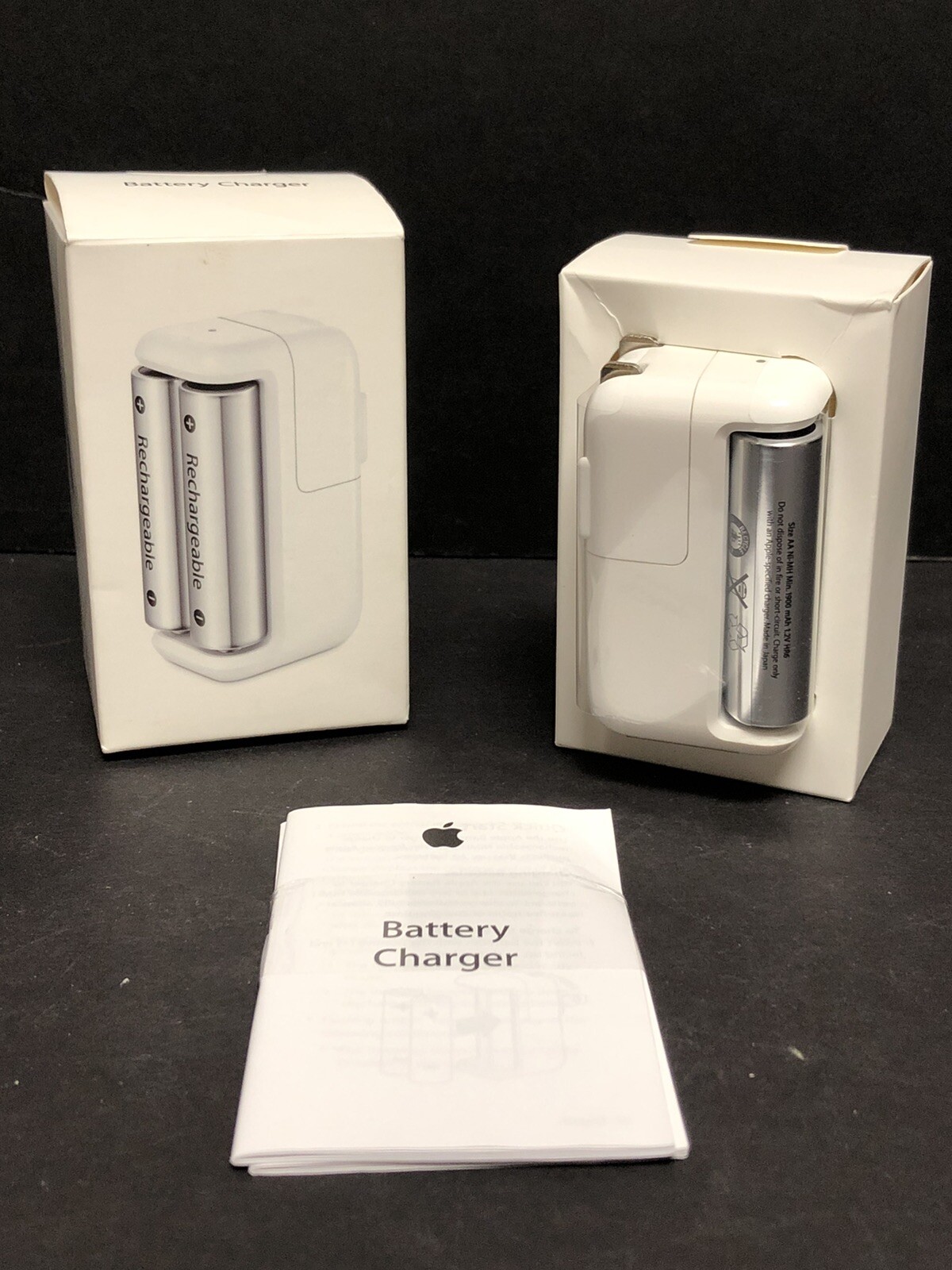 Apple Vintage AA Rechargeable Batteries with MC500LL/A Charger A1360 - Brand New-image