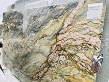 Tischplatte Arbeitsplatte Thekenplatte Abdeckung Naturstein Marmor Grün geadert