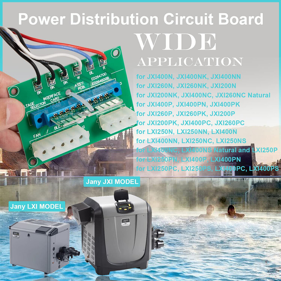 for Jandy Zodiac R0458100 Power Distribution Circuit Board