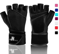 Rimsports Women's Weight-lifting Gloves W Wrist Wrap, Biking, Training, Cycling Rimsports Women's Weight-lifting Gloves W Wrist Wrap, Biking, Training, Cycling