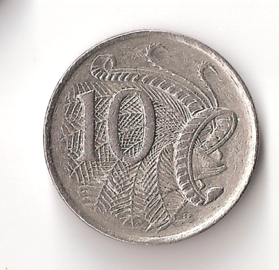 1989 Australia 10 Cents Coin Queen Elizabeth II Lyrebird | eBay